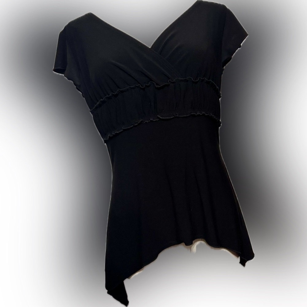 Elegant Black Women's Top